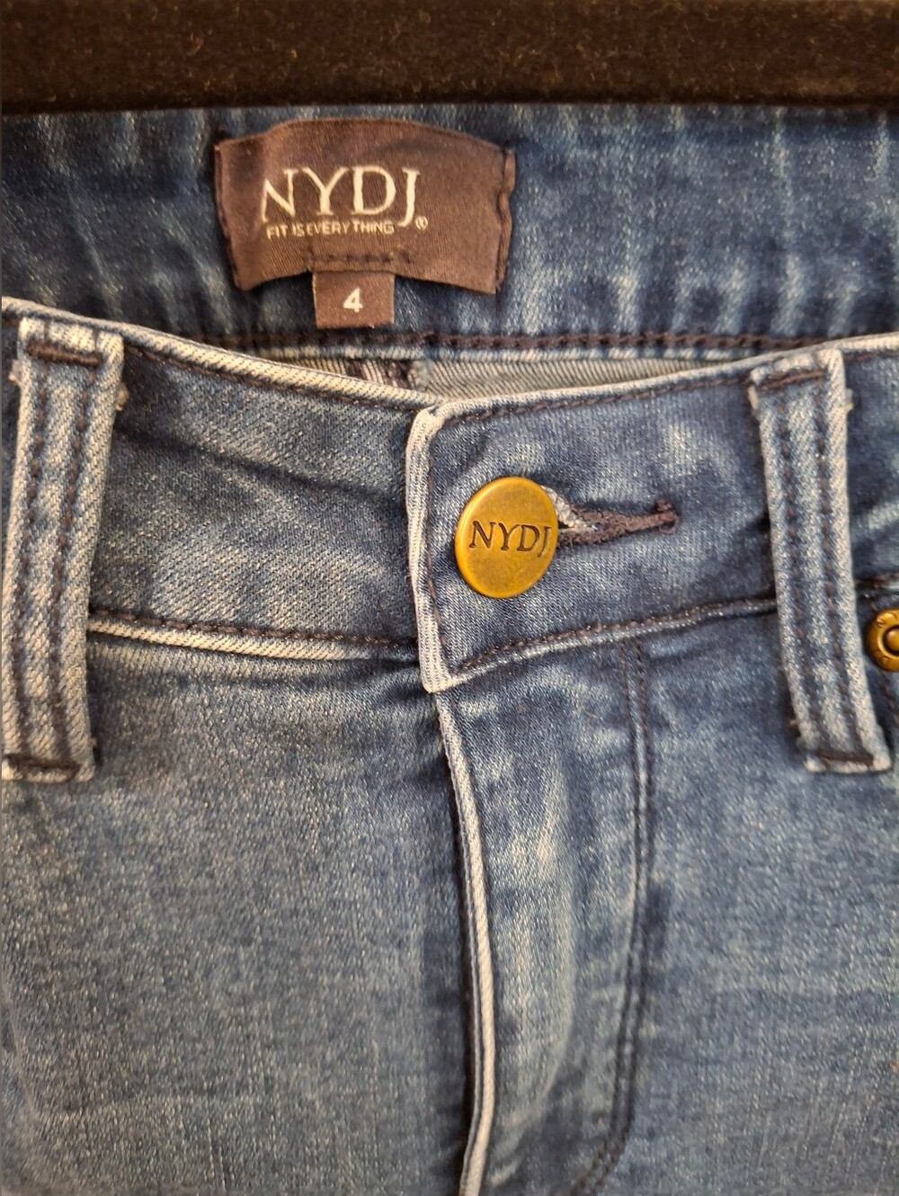 NYDJ Marilyn Straight Crop Cuff Jeans